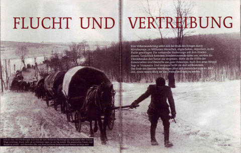 Eingangsfoto des »großen GEO-Reports« zu Flucht und Vertreibung (GEO Nr. 11/2004, S. 102f.)