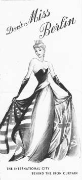 A brochure published by the Berliner Verkehrsamt (tourist office) in 1950 demonstrates how the city was proudly reaffirming its newly gained reputation.