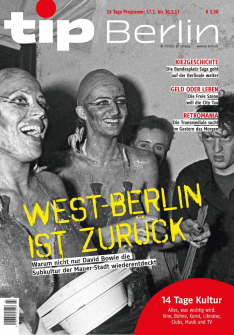 Cover des Stadtmagazins »tip« 3/2013