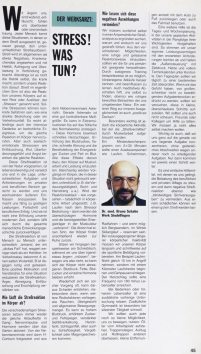 »Aus einem schädlichen können wir einen guten Streß werden lassen.« (Daimler-Benz intern, Nr. 7/1989)