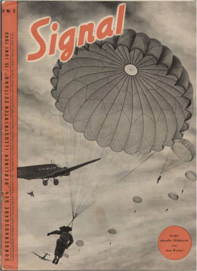 Signal, German edition, 1940, no. 5 (June 15), cover page.