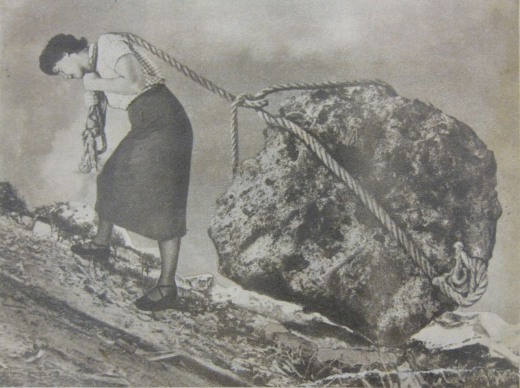 »Der Traum von der Erschöpfung« (aus: Idilio Nr. 15, 1.2.1949)