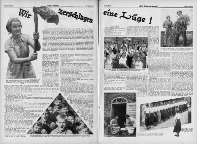 Wir zerschlagen eine Lüge!, in: Das Schwarze Korps, 28.8.1935, S. 10f.