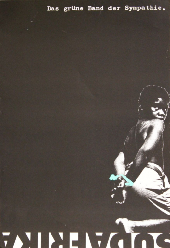 »Das grüne Band der Sympathie / SÜDAFRIKA« (o.A., o.D.; Originalformat: 70,5 cm x 50 cm; afas)