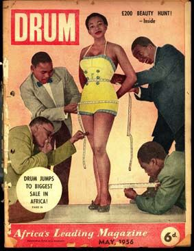 »Drum«-Cover, Mai 1956, Foto und Gestaltung von Jürgen Schadeberg