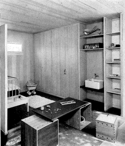 Robert Winkler, Das Atriumwohnhaus der »Wohnhilfe« auf der Saffa 1958 in Zürich, in: Die Kunst und das schöne Heim 57 (1959), S. 196-200, hier S. 200