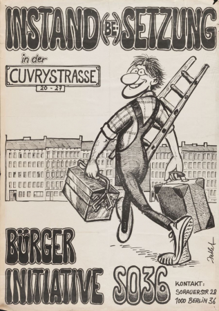Plakat der Bürgerinitiative SO 36 in Berlin-Kreuzberg, 1979(FHXB Friedrichshain-Kreuzberg Museum, Sammlung Stadterneuerung und soziale Bewegungen in Kreuzberg, 1970 bis 1990, Nr. 2015/3475; museum-digital, CC BY-NC-SA 3.0; zum Digitalisierungsprojekt siehe auch: Henry Steinhau, Der lange Weg ins Netz, in: iRIGHTS info, 6.11.2015, <https://irights.info/artikel/der-lange-weg-ins-netz/26369>) Plakat der Bürgerinitiative SO 36 in Berlin-Kreuzberg