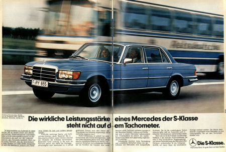 Mercedes-Benz-Anzeige, in: Auto Motor und Sport H. 21/1978, S. 98f. Mercedes-Benz-Anzeige, in: Auto Motor und Sport H. 21/1978, S. 98f.