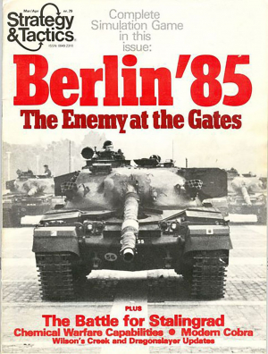 Heft 79 (März 1980) der US-amerikanischen Kriegsspiele-Zeitschrift »Strategy & Tactics«, die seit 1967 erscheint
