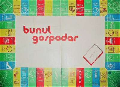 Auf dem Weg zum Sozialismus: Spielbrett von Bunul Gospodar (Rumänien 1980)