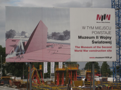 Die Baustelle des Museums, Juli 2015 (Foto: Irmgard Zündorf)