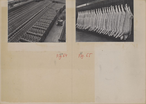 Bildmontage in M.T.C.: Serialität der Mechanisierung (gta Archiv/ETH Zürich, Nachlass Sigfried Giedion)