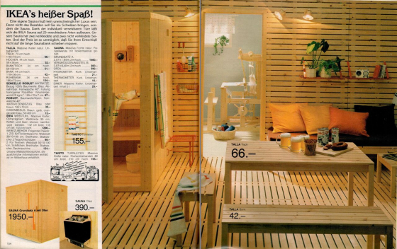IKEA-Katalog Deutschland 1982/83, S. 154f. (© Inter IKEA Systems B.V.) IKEA-Katalog Deutschland 1982/83, S. 154f. (© Inter IKEA Systems B.V.)