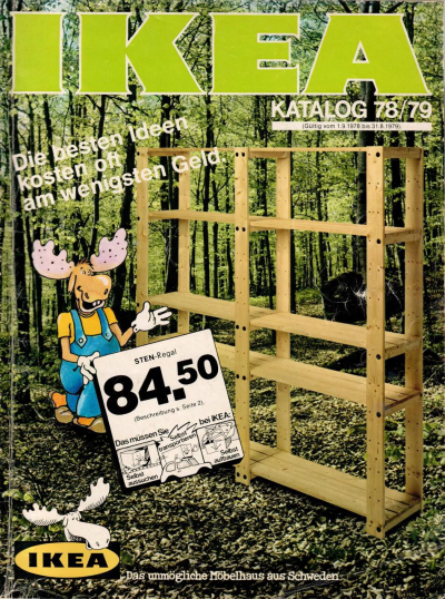 IKEA-Katalog Deutschland 1978/79, Titelseite (© Inter IKEA Systems B.V.) IKEA-Katalog Deutschland 1978/79, Titelseite (© Inter IKEA Systems B.V.)