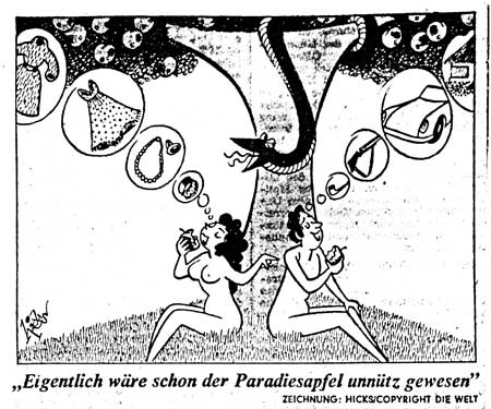 Eine Auseinandersetzung mit dem Vorwurf der Produktion „falscher“ Bedürfnisse
(aus: Welt, 8.6.1976)