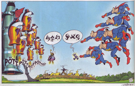 Gallien in Gefahr, Stuttgart 2005, S. 26.
(Zum Vergrößern bitte auf die Bilder klicken.)