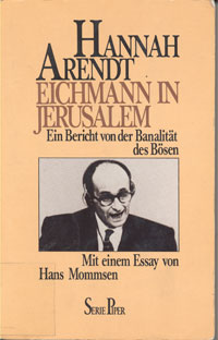 Eichmann in jerusalem essay
