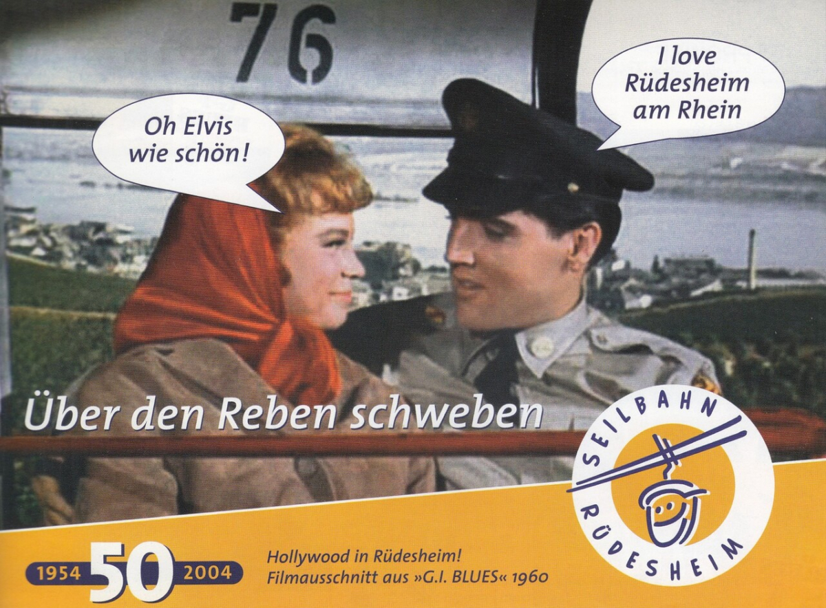 »Hollywood in Rüdesheim!« Der Film von 1960 als Medium der Tourismuswerbung von 2004 (Sammlung Helmut Radermacher)