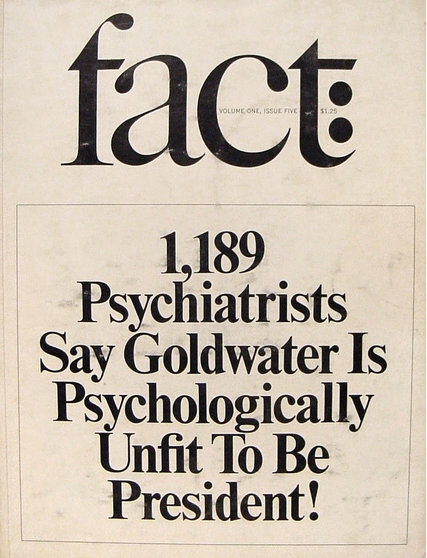 Magazin »Fact«, September/Oktober 1964 (Wikimedia Commons, Public Domain)