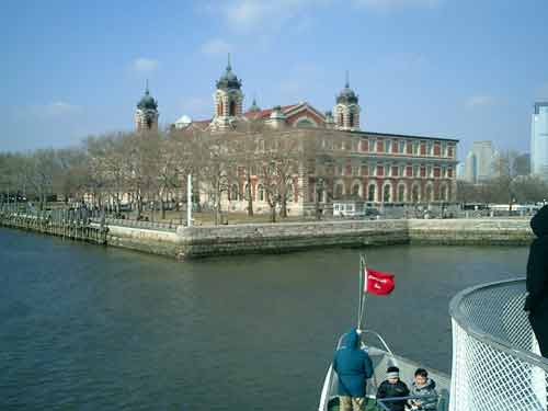 Hauptgebäude der Einwanderer-Kontrollstation auf Ellis Island