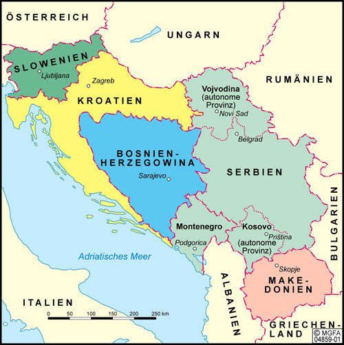 Serbien Kroatien