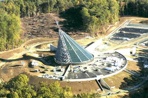 Das Marine Corps Heritage Museum in Quantico, Virginia, geplante Eröffnung November 2006
