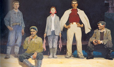 Viktor Popkow, Die Erbauer von Bratsk, 1960/61