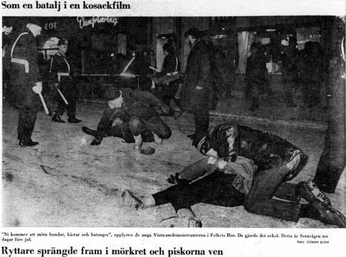 Die Auseinandersetzungen zu Weihnachten 1967 werden als dramatisch dargestellt