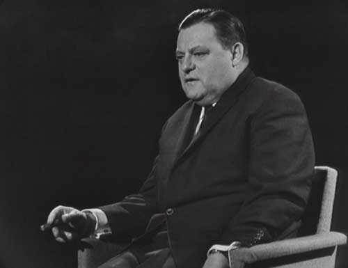 Franz Josef Strauß in seinem ersten Gespräch mit Günter Gaus (29.4.1964)