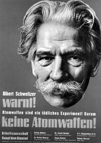 Poster, Campaign against Atomic Death, 1958