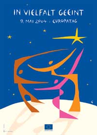 2004 Plakat zum Europatag 2004