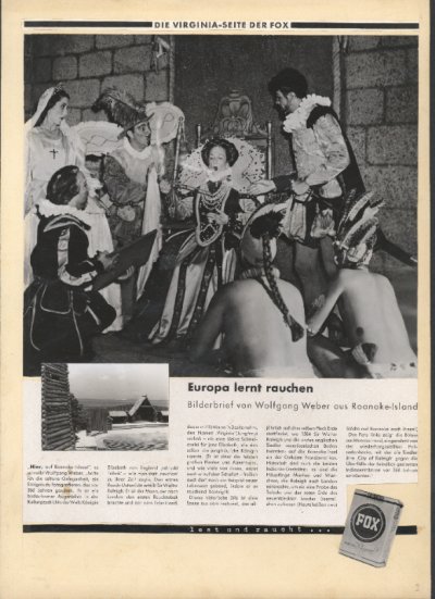 Europa lernt rauchen