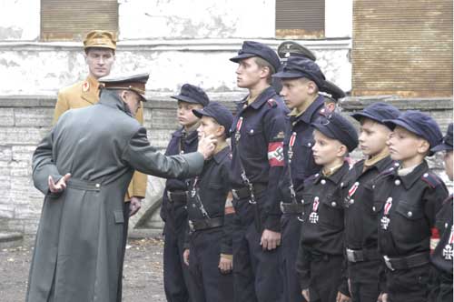 Filmszene: Bruno Ganz (Adolf Hitler)