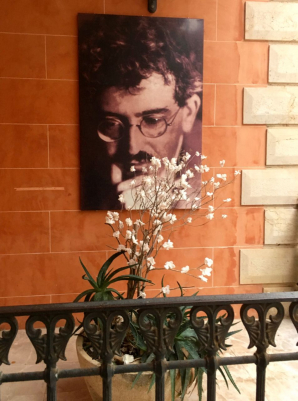 Der Eingang zum kleinen Benjamin-Museum in Portbou(Foto: Verena Boos) Der Eingang zum kleinen Benjamin-Museum in Portbou(Foto: Verena Boos)